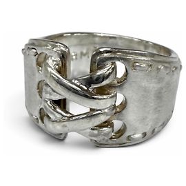 Hermès Anillo Doble HERMES Vintage 925 Mexican