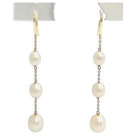 Autre Marque Orecchini a lobo in perle d'acqua dolce Tiffany & Co. Elsa Peretti