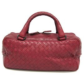 Borsa Mini Boston Intrecciato Bottega Veneta