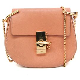 Borsa a tracolla in pelle Drew Mini da donna Chloé