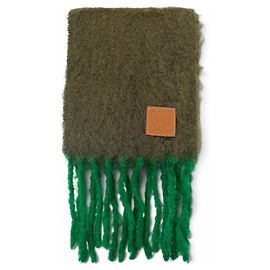 LOEWE Mohair-Wollstola mit Anagram-Logo