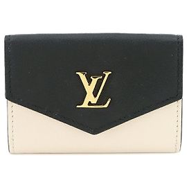Louis Vuitton Portefeuille Lock Mini Tri-fold Wallet