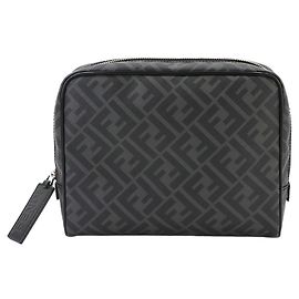 Fendi Zucca Gray Clutch Handtasche