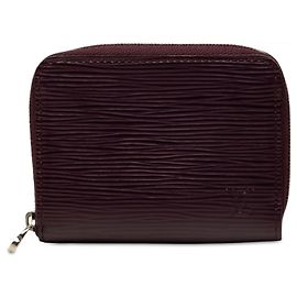 Monedero Zippy Louis Vuitton de piel Epi púrpura