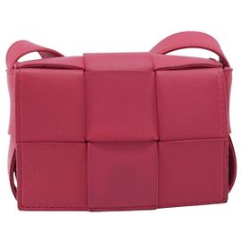 Bottega Veneta Cassette Maxi Intrecciato Leather Mini