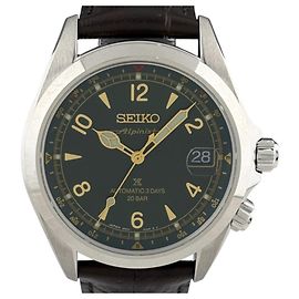 Relógio de pulso masculino Seiko Prospex Alpinist 6R55-00P0