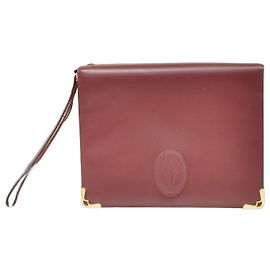 Clutch Cartier Must de Cartier in pelle