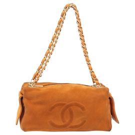 Chanel Coco Mark Suede
