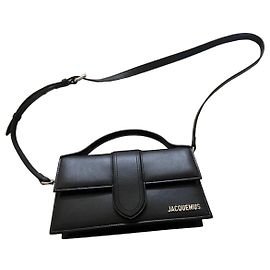 Jacquemus Borsa Le Grand Bambino in pelle nera