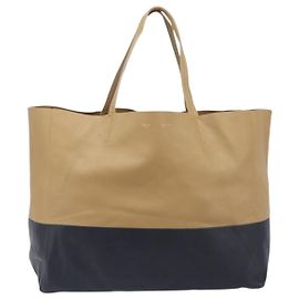 Céline Celine Horizontal Bi-Cabas Leather Large