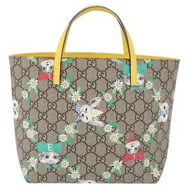 Gucci Bambini Printed GG Coated Canvas Small