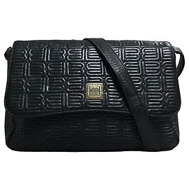 Balenciaga Klappentasche aus geprägtem Leder