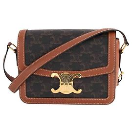Céline Borsa a tracolla Triomphe Teen marrone