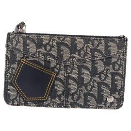 Christian Dior A5 Pouch Oblique Canvas