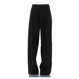 Autre Marque Schwarze Baumwollhose von MOORER PARIS Größe 38