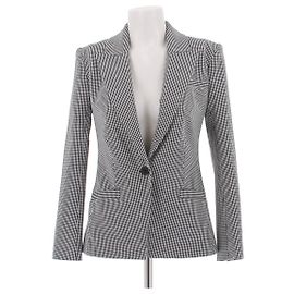 L'Agence Blazer con estampado pied-de-poule