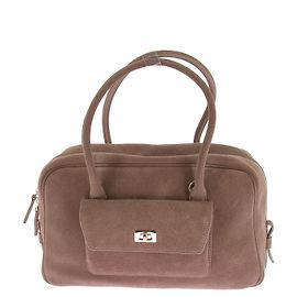 Sandro EZMEH Wildledertasche Braun
