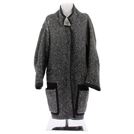 Cappotto Isabel Marant in lana grigio Taglia 38