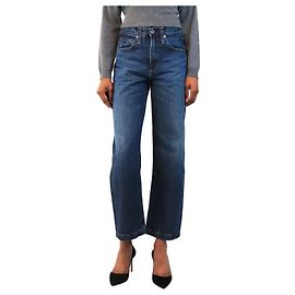 Autre Marque Jeans barrel a vita alta Hattie Blue - size UK 4