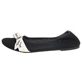 Dior Ballerinas aus Mesh in Schwarz - size EU 39
