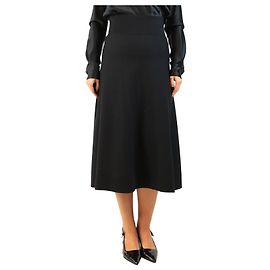 Sonia Rykiel Falda midi línea A negra - size M