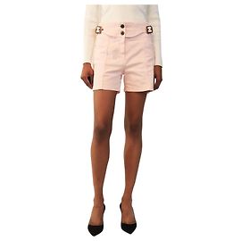 Chloé Mini shorts de boucle color blush melocotón - size UK 10