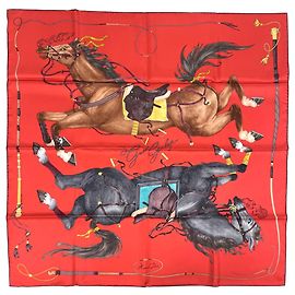Hermès Hermes Carre 90 Grand Galop Schal