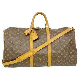 Louis Vuitton Boston Monogram Keepall Bandoulière 55