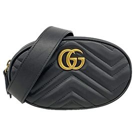 Borsello da vita in pelle Gucci GG Marmont