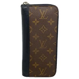 Louis Vuitton Monogram Macassar Zippy Wallet