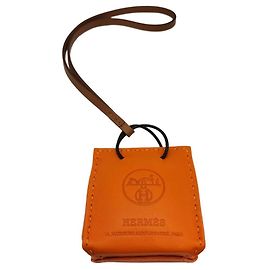 Hermès Sac Orange Handbag Charm