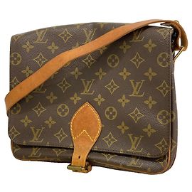 Borsa a tracolla Louis Vuitton Monogram Cartouchiere GM