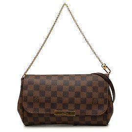 Louis Vuitton Brown Damier Ebene Favorite MM