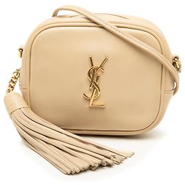 Autre Marque Borsa Blogger Monogram in Nappa Beige Saint Laurent