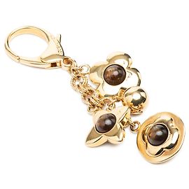 Louis Vuitton Gold Gold Plated Bijoux Sac Tresor Bag Charm and Key Chain