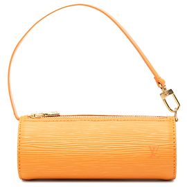 Louis Vuitton Orange Epi Pochette Soufflot