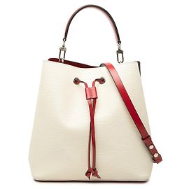 Louis Vuitton White Epi Tricolor NeoNoe MM