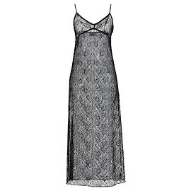 ​Zadig & Voltaire Black Ryzig Lace Maxi Slip Dress