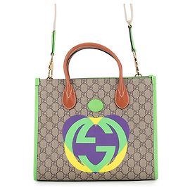 Borsa a mano Gucci GG Supreme in pelle