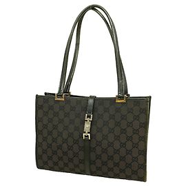 Borsa a tracolla Gucci GG Canvas Jackie