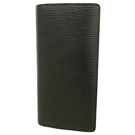 Louis Vuitton Portemonnaie aus Epi-Leder - Noir