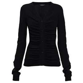 Balenciaga Kaschmir Woll Cardigan Schwarz