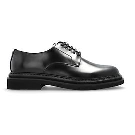 Scarpe Derby in pelle nera Dolce & Gabbana