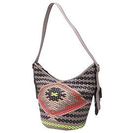 Borsa a tracolla Coach Dreamweaver in pelle multicolore