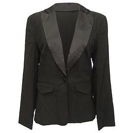 Blazer Altuzarra for Target in poliestere nero
