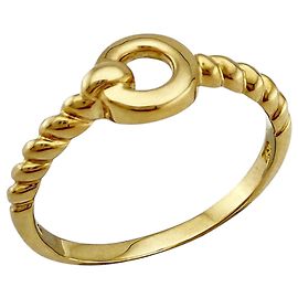 Christian Dior Ring aus 18K Gelbgold