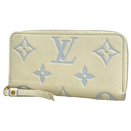 Portafoglio Zippy Louis Vuitton Monogram Empreinte Bicolor