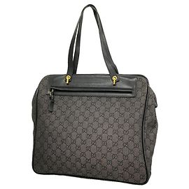 Borsa Tote Gucci in denim nero