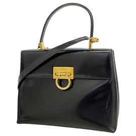 Borsa in pelle Gancini Salvatore Ferragamo