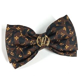 Louis Vuitton Haarklammer mit Leoparden-Print